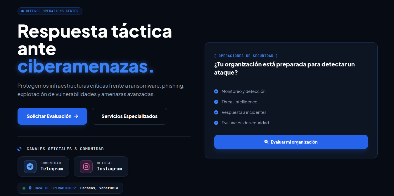 Soter Ciber Servicios - Security Architecture